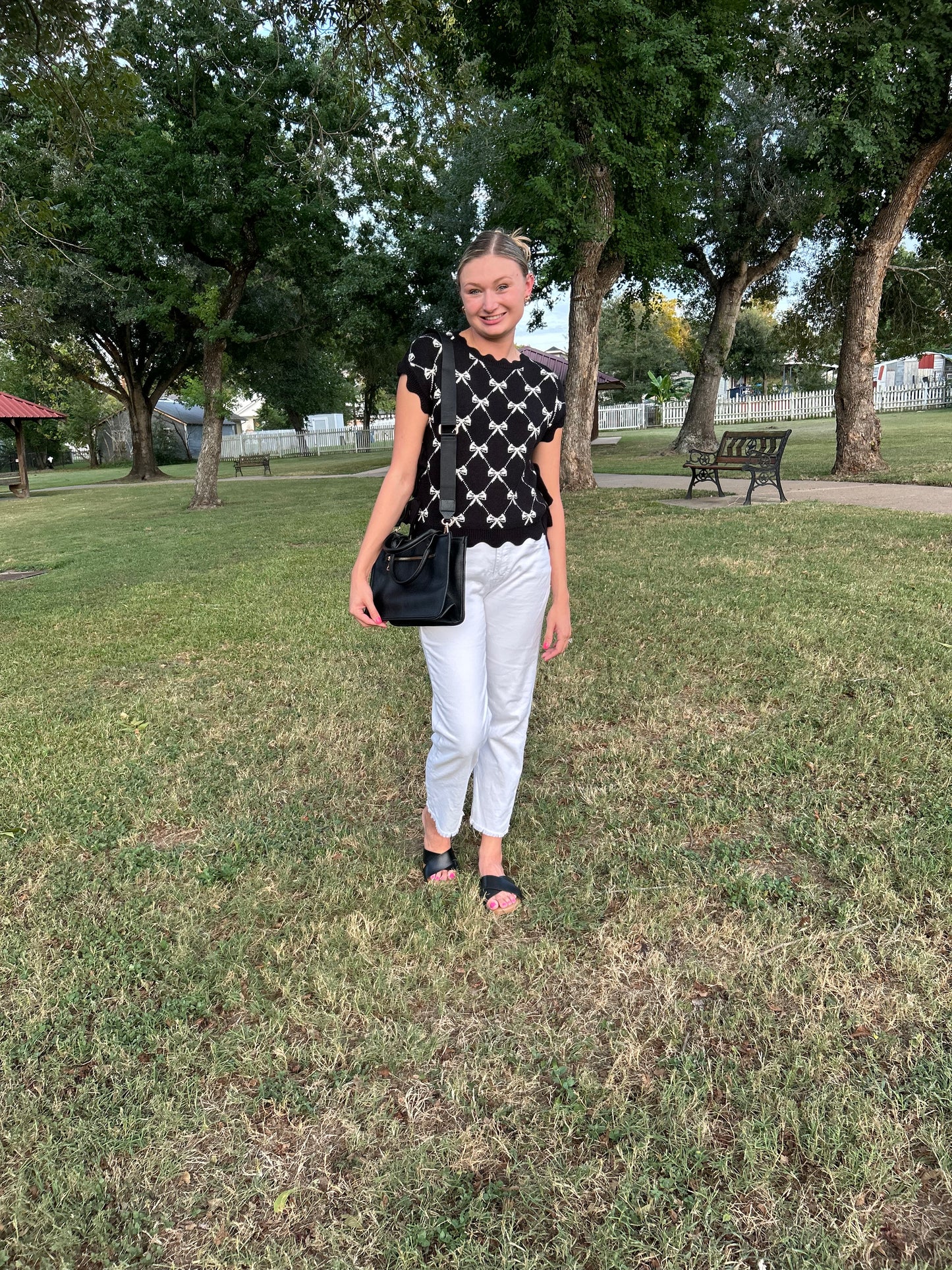 Afternoon Break Top- Black