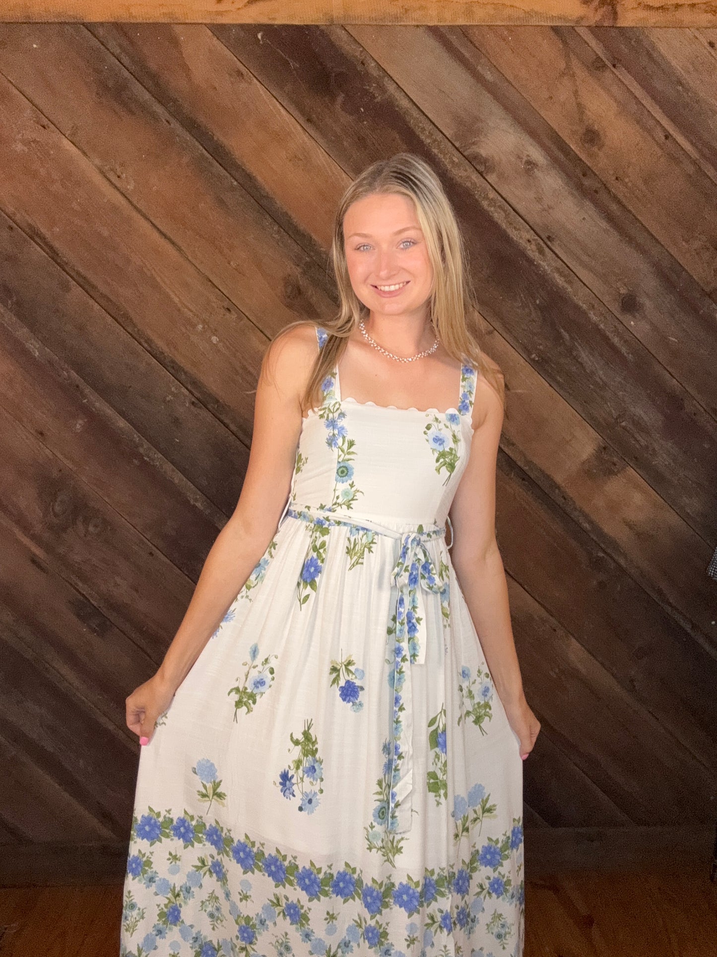 Nora Sleeveless Midi Dress
