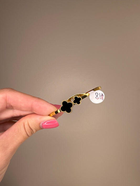 Double Clover Bangle