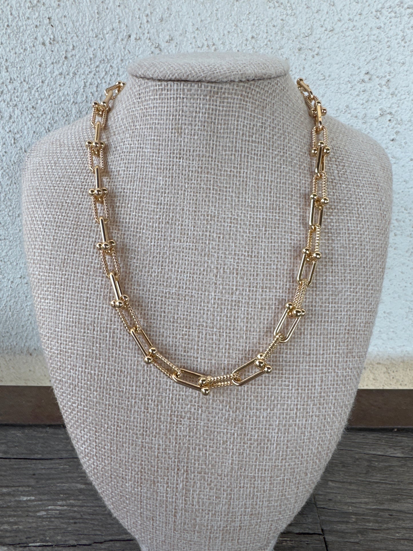 Tessa Paperclip Necklace