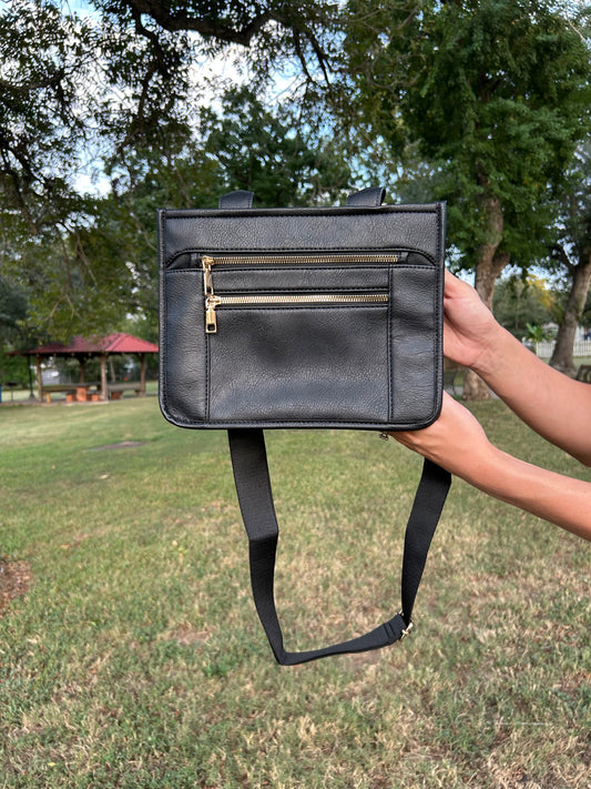 Leather Purse- Black