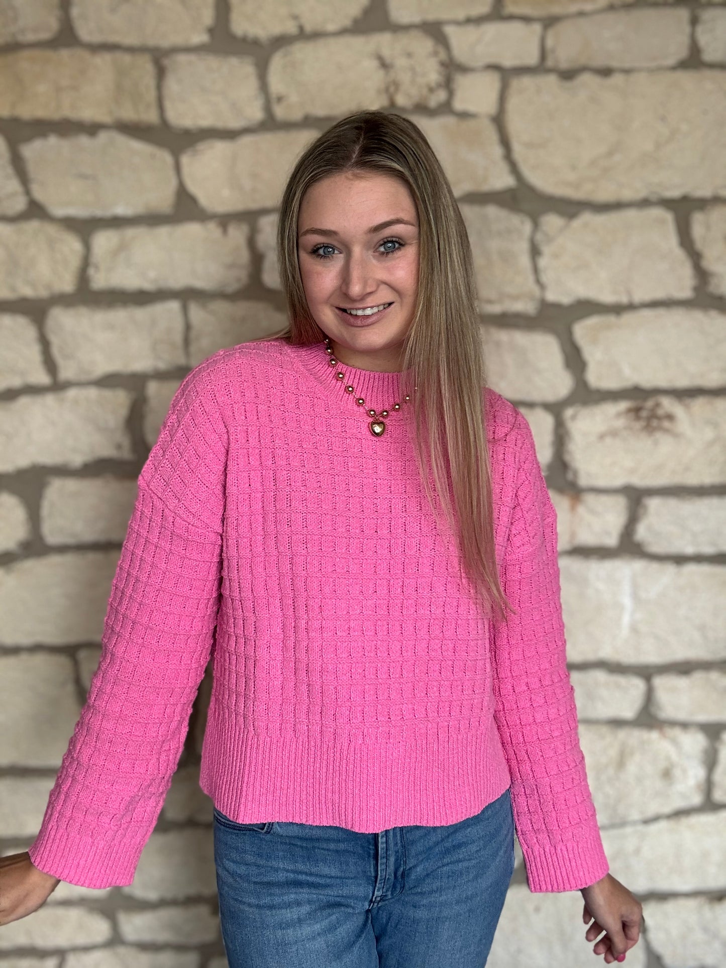 Pretty in Pink Sweater