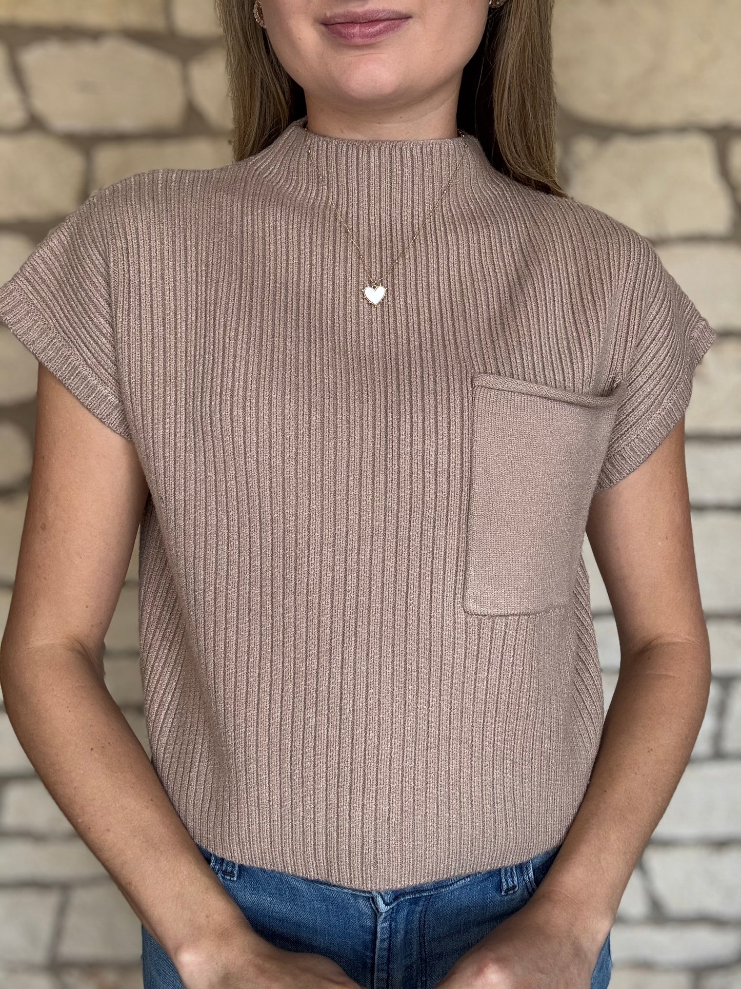 Madison Top- Taupe