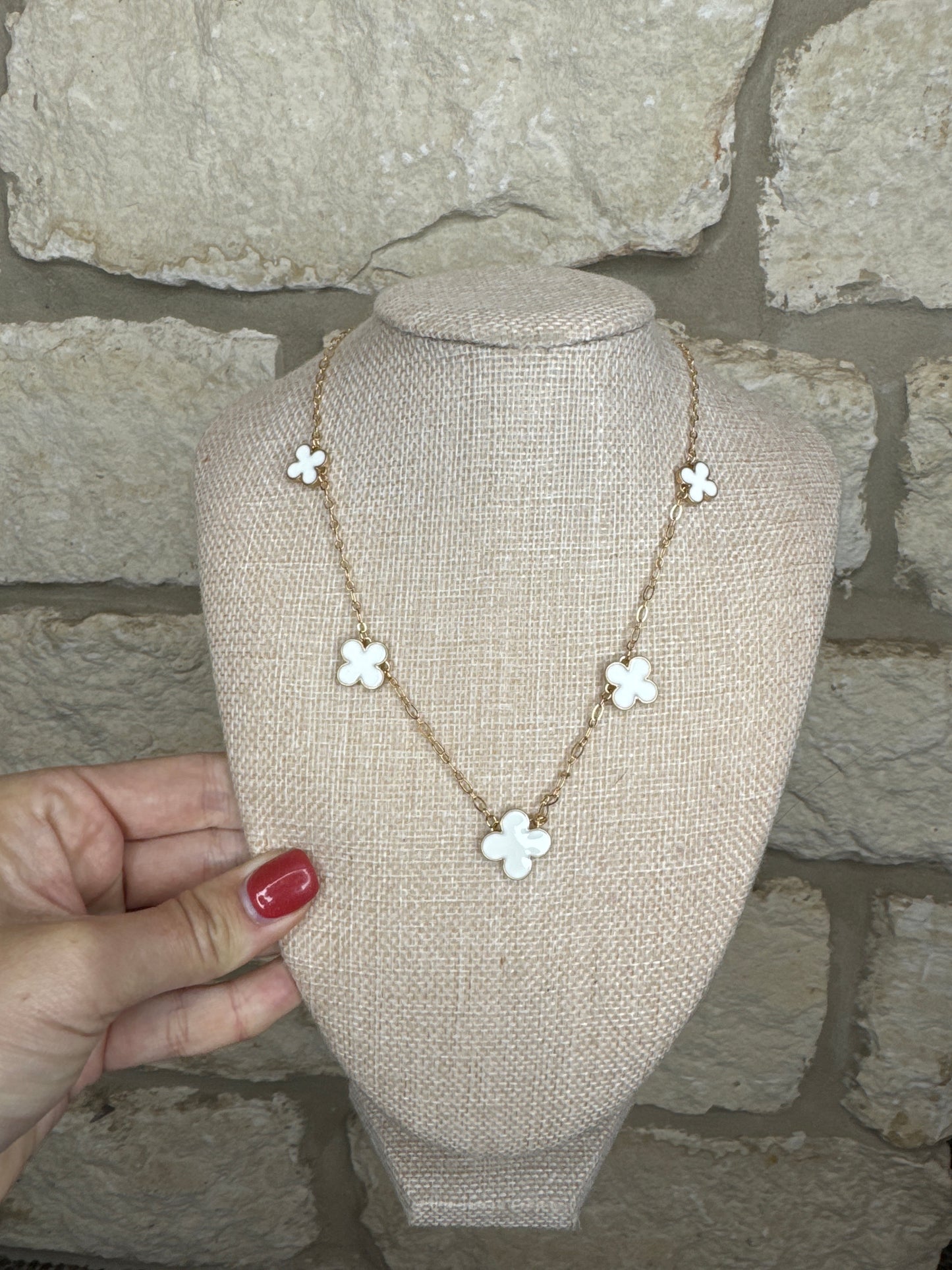 Multi Clover Necklace 2