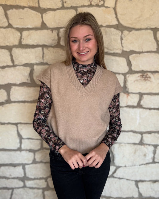 Lace Layering Top- Floral