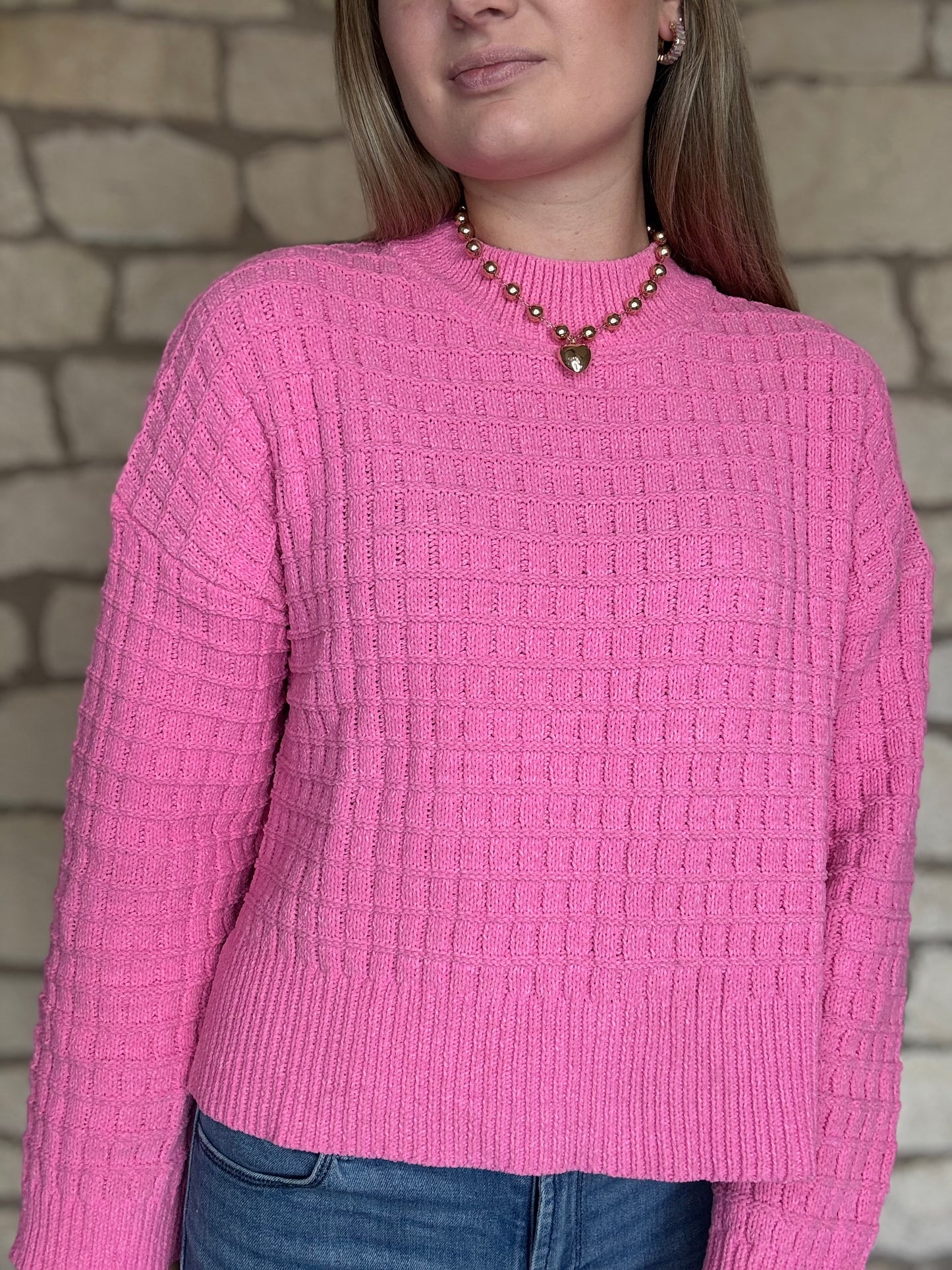 Pretty in Pink Sweater