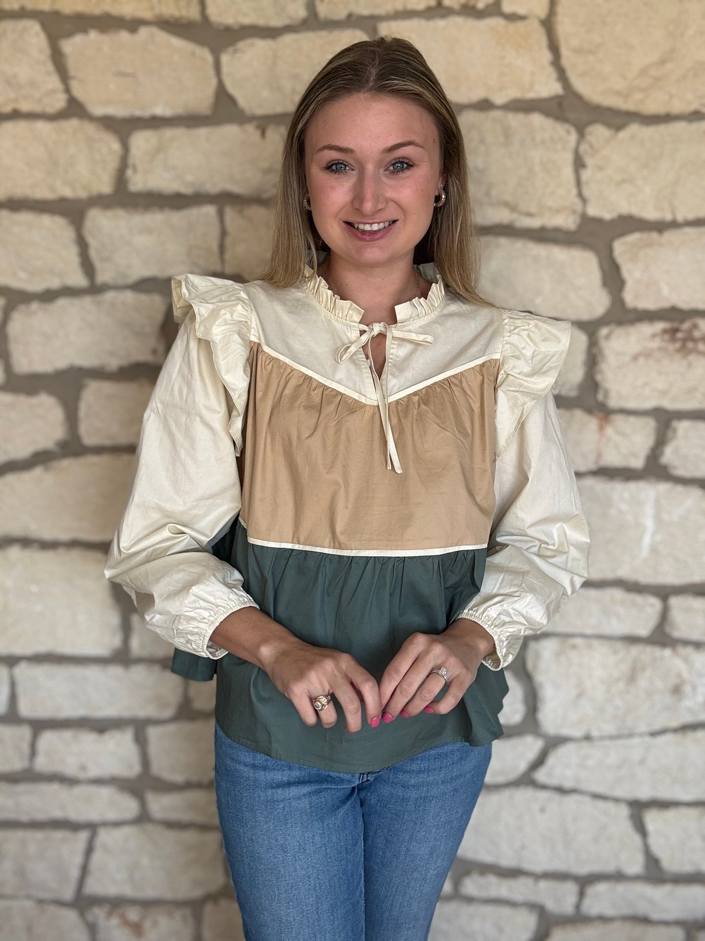 Montana Long Sleeve Cotton Top