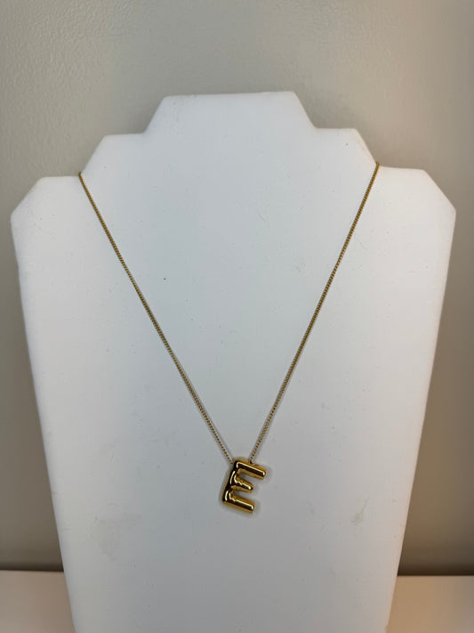 Balloon E Necklace