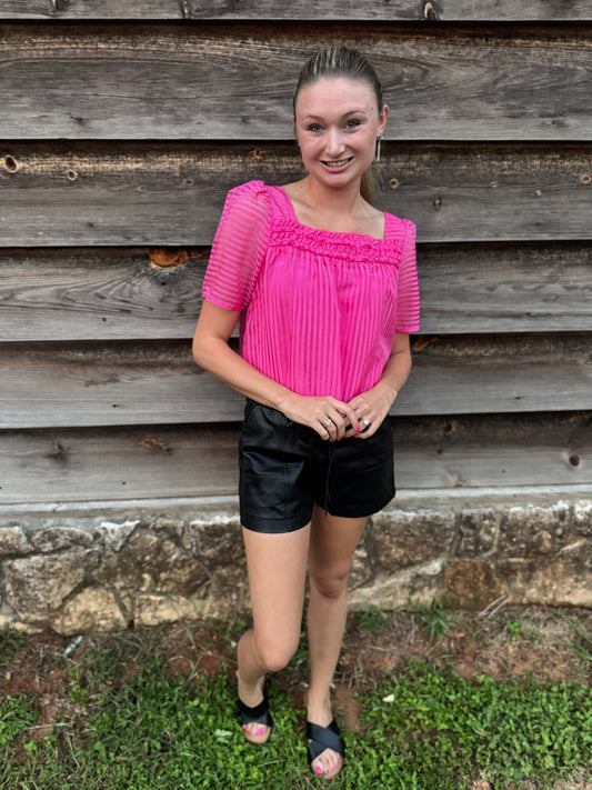 Shelly Top- Pink