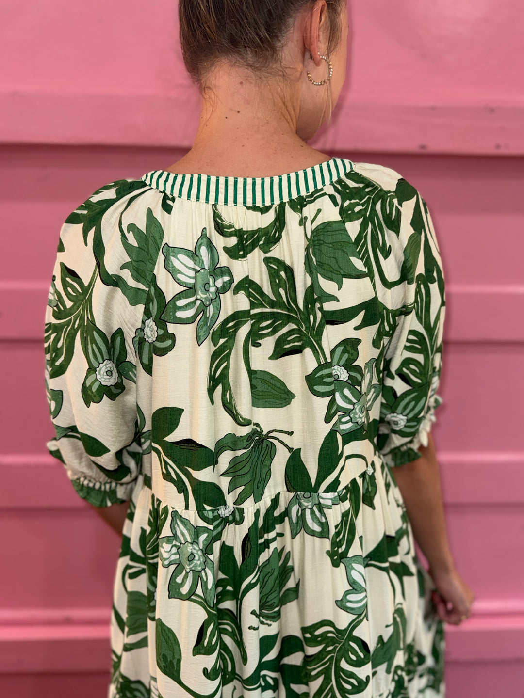 Penny Green Floral Maxi Dress