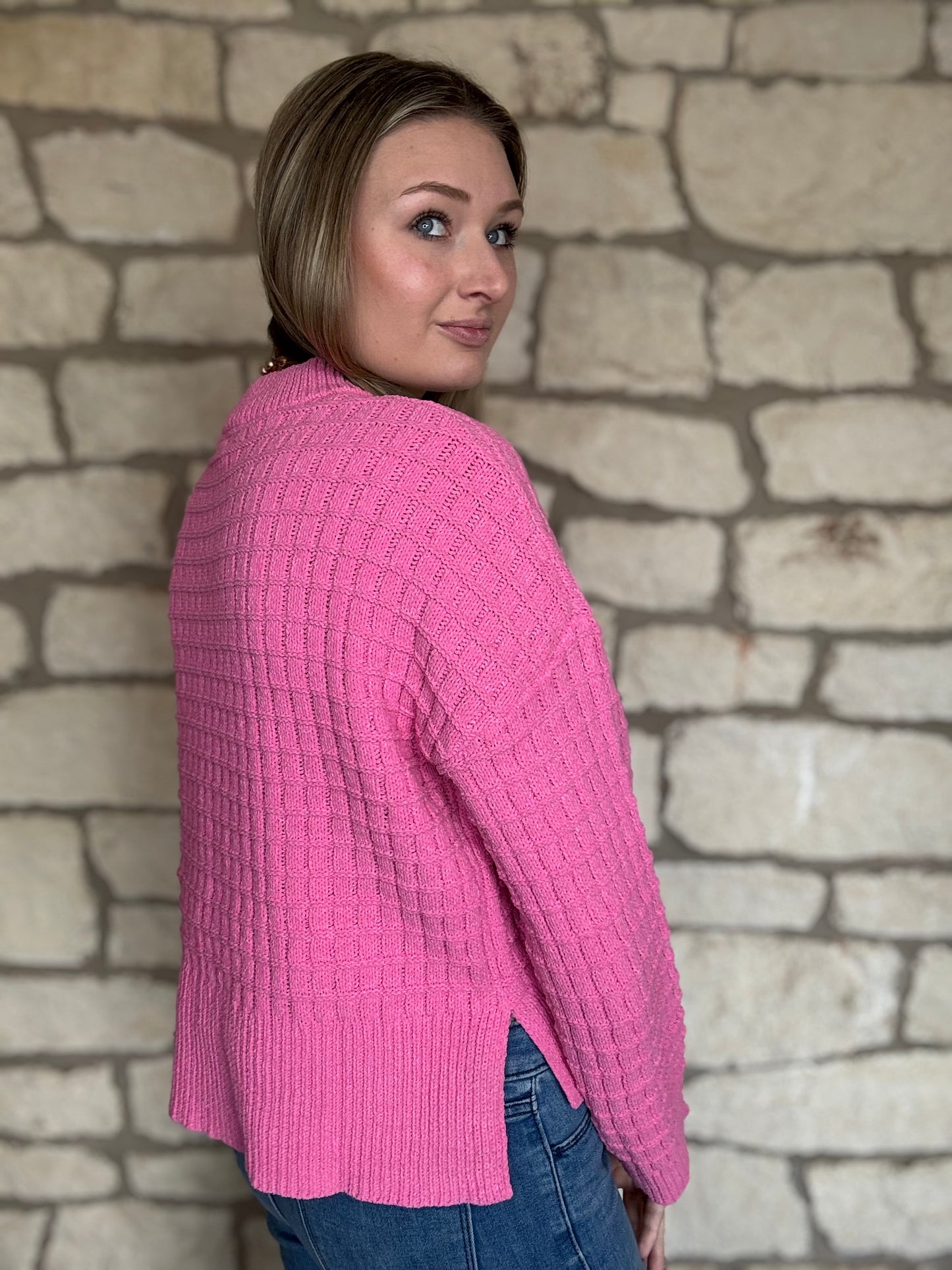 Pretty in Pink Sweater