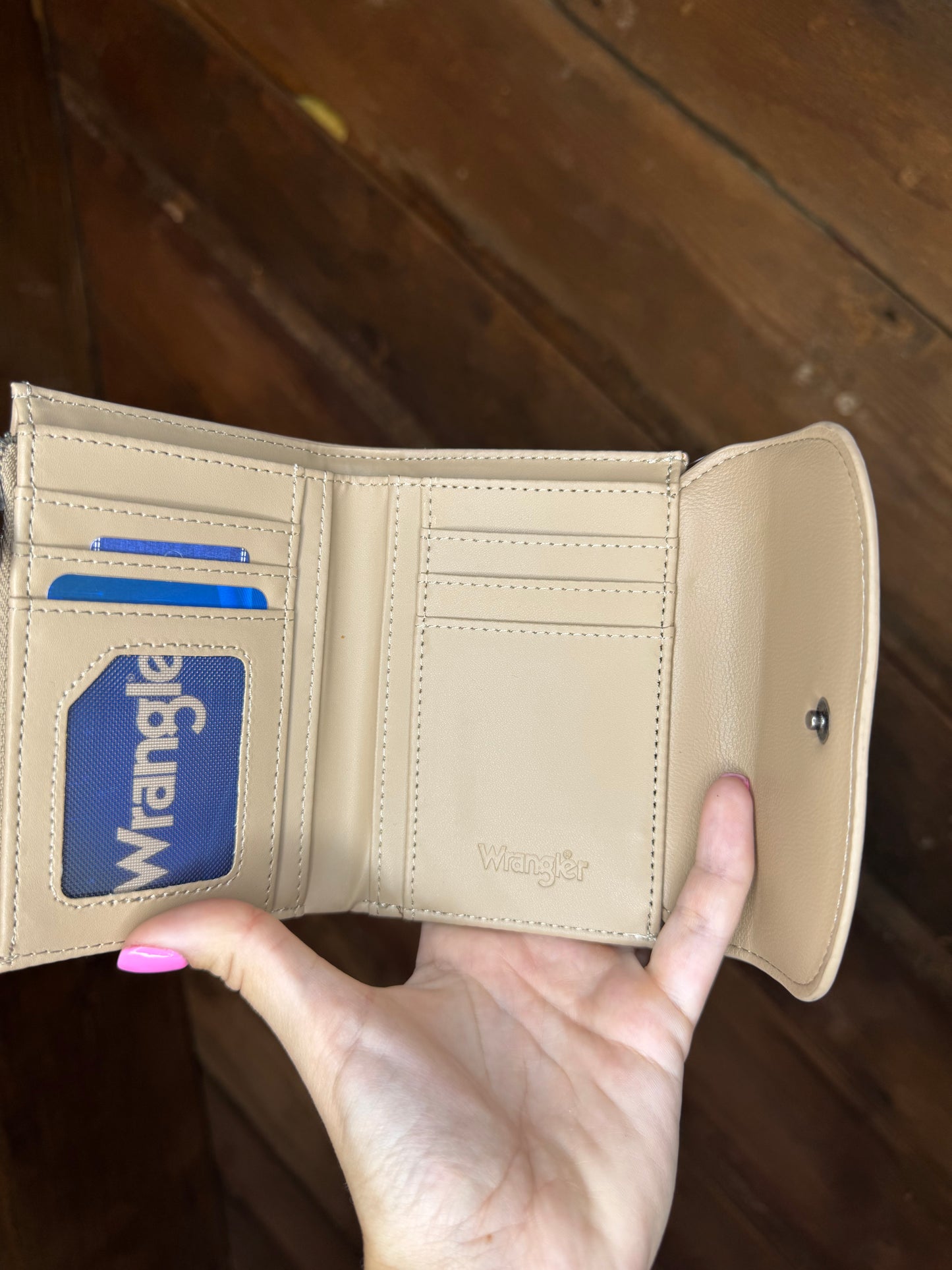 Wrangler Wallet- Brown