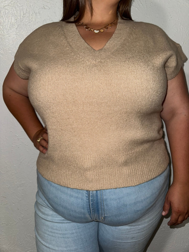 Amy V Neck Sweater Shirt