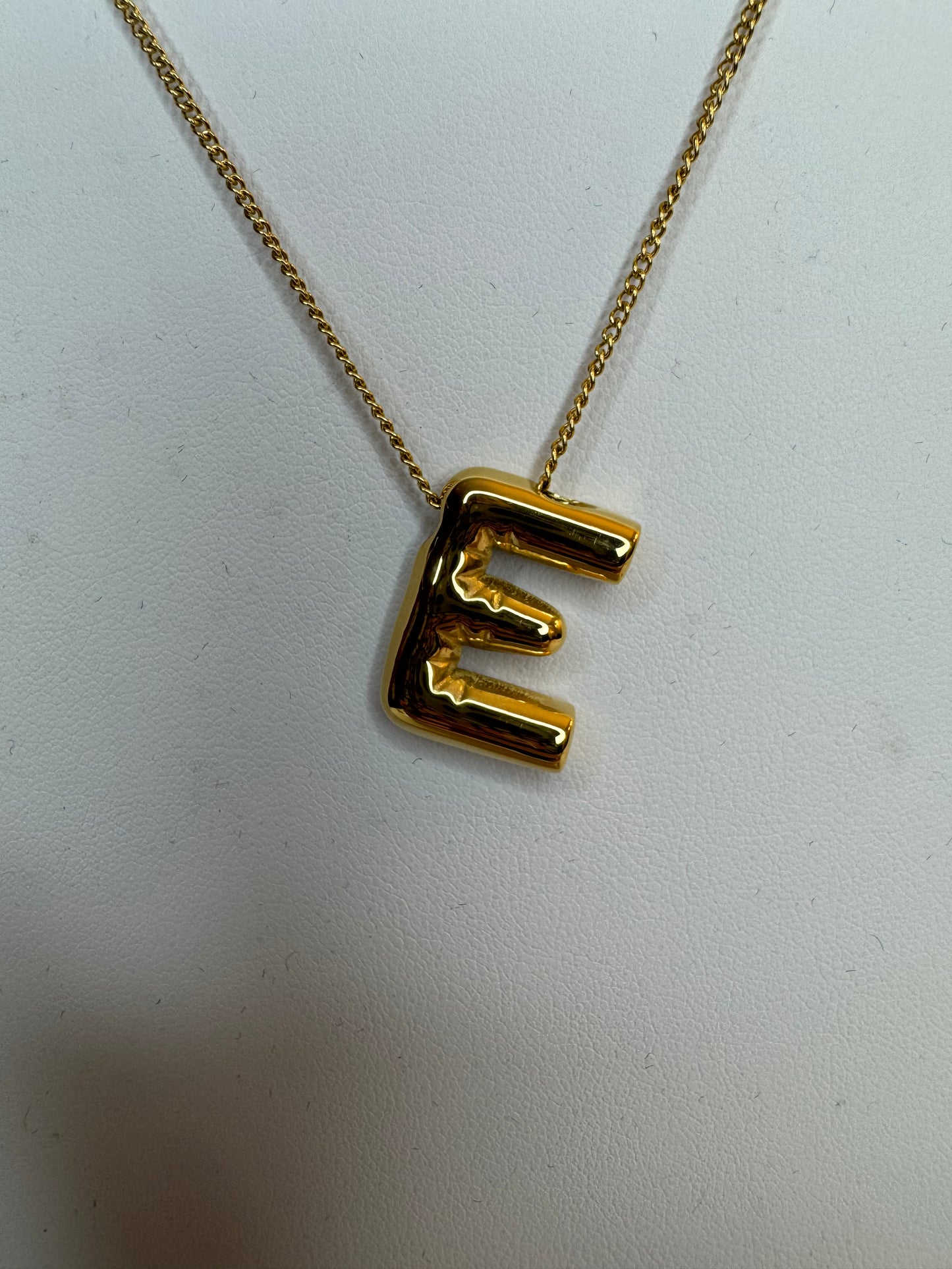 Balloon E Necklace