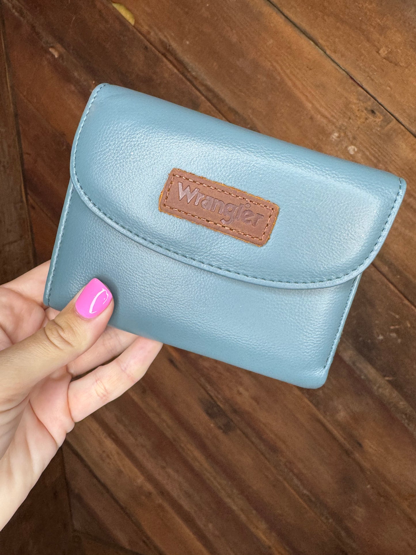 Wrangler Wallet- Blue