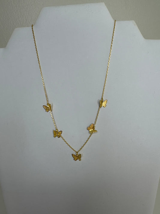 Dainty Butterfly Necklace