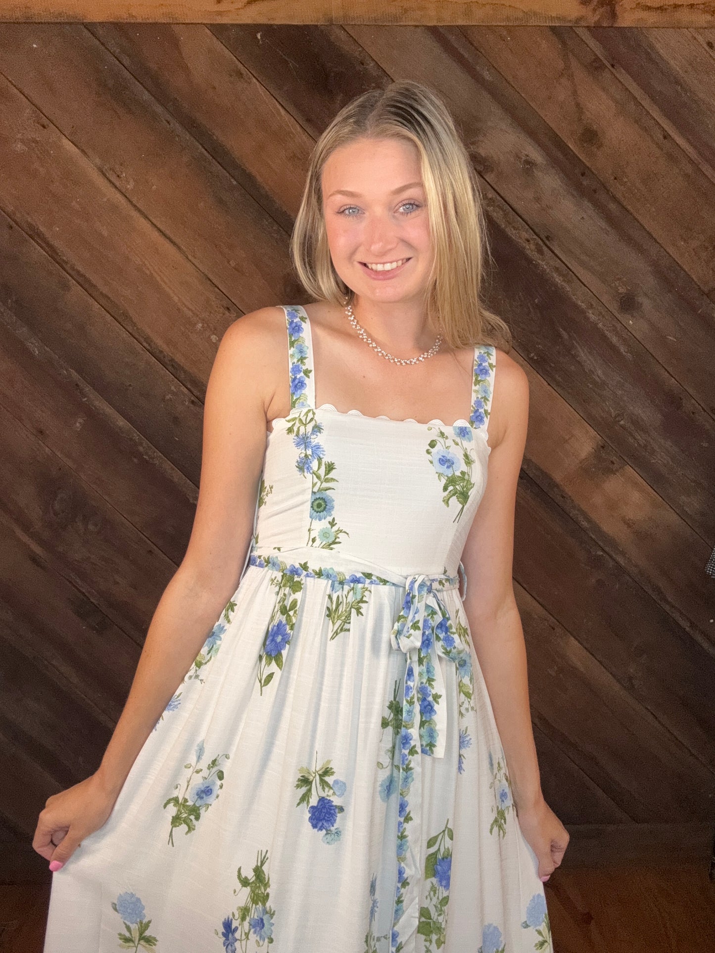 Nora Sleeveless Midi Dress