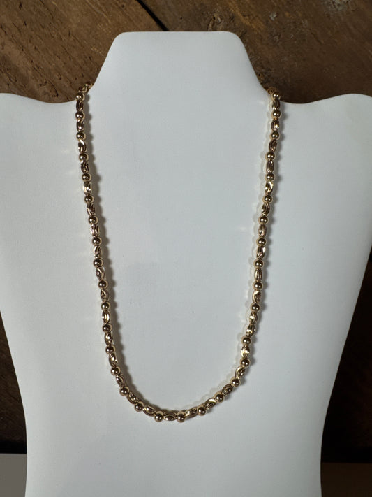 Grace Gold Beaded Necklace