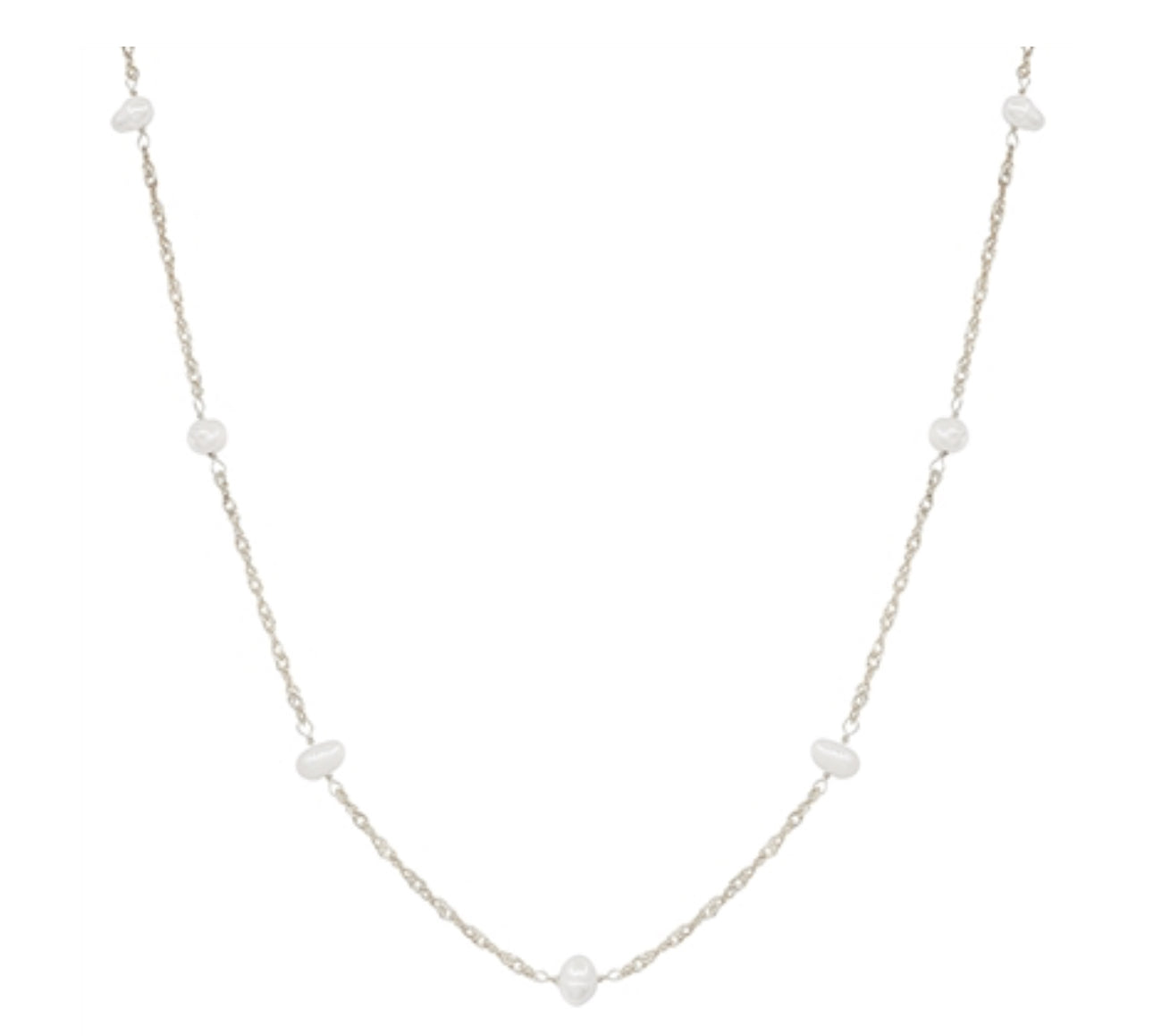 Dainty Pearl Necklace