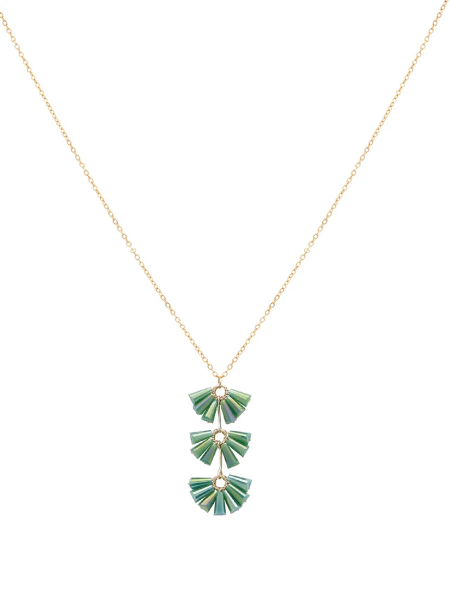 Let's Party Necklace- Green