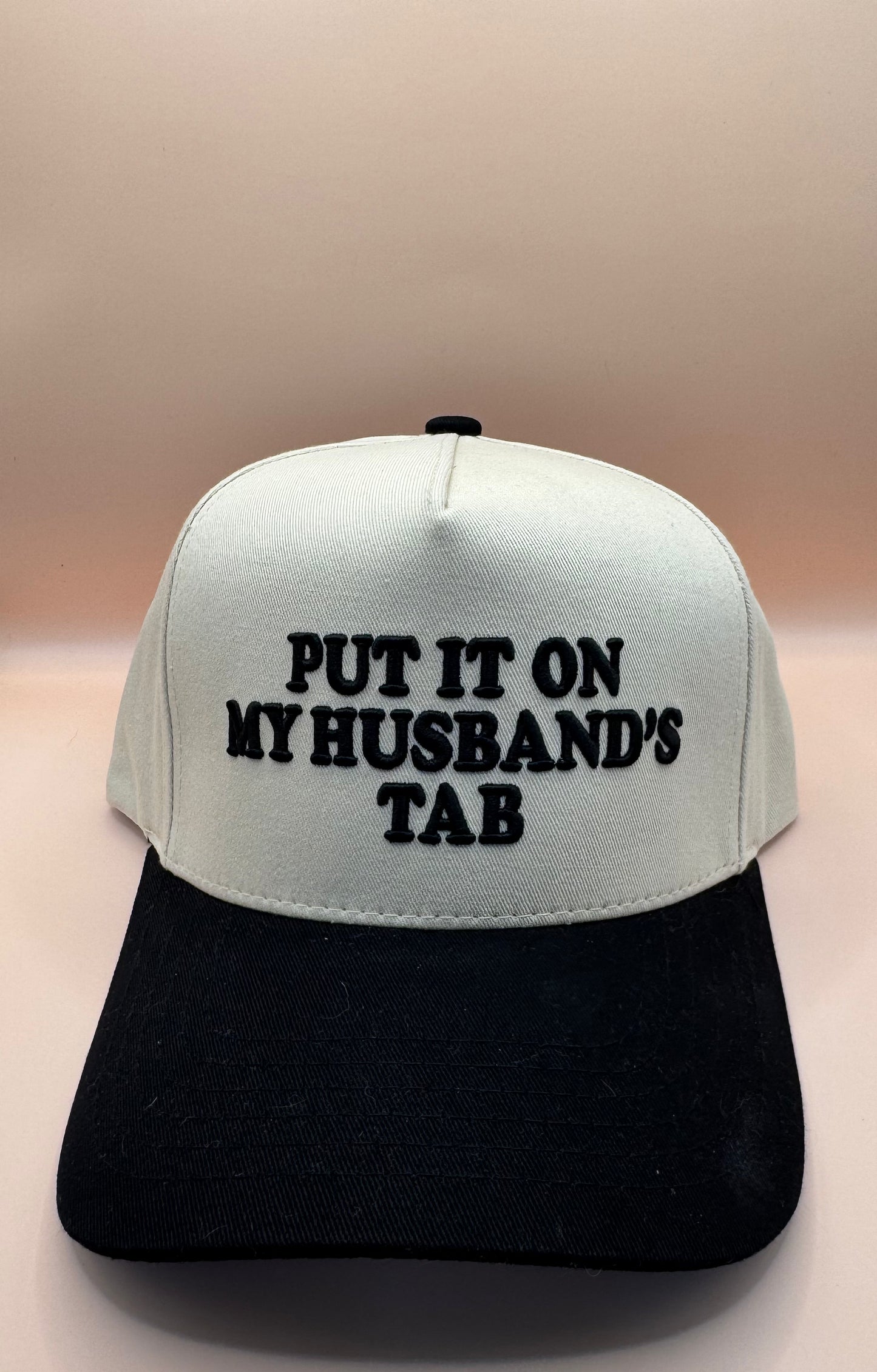 Put it On My Husband's Tab  C.C. Hat