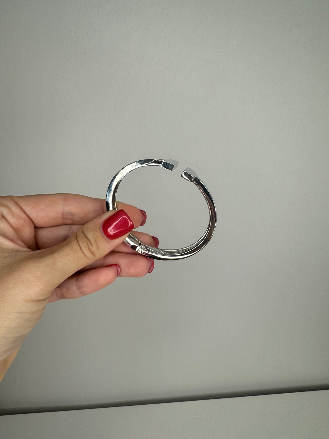 Silver T Cuff