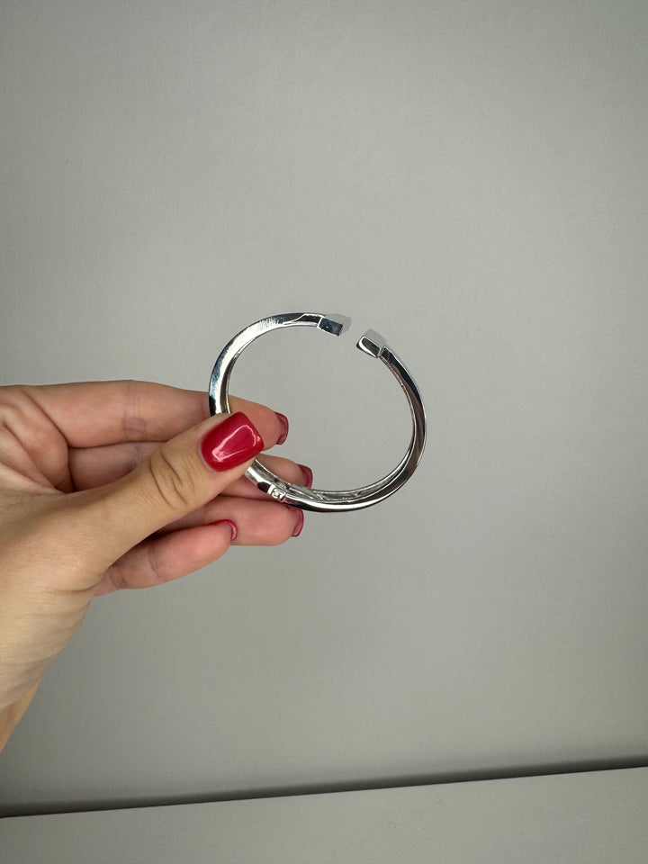 Silver T Cuff
