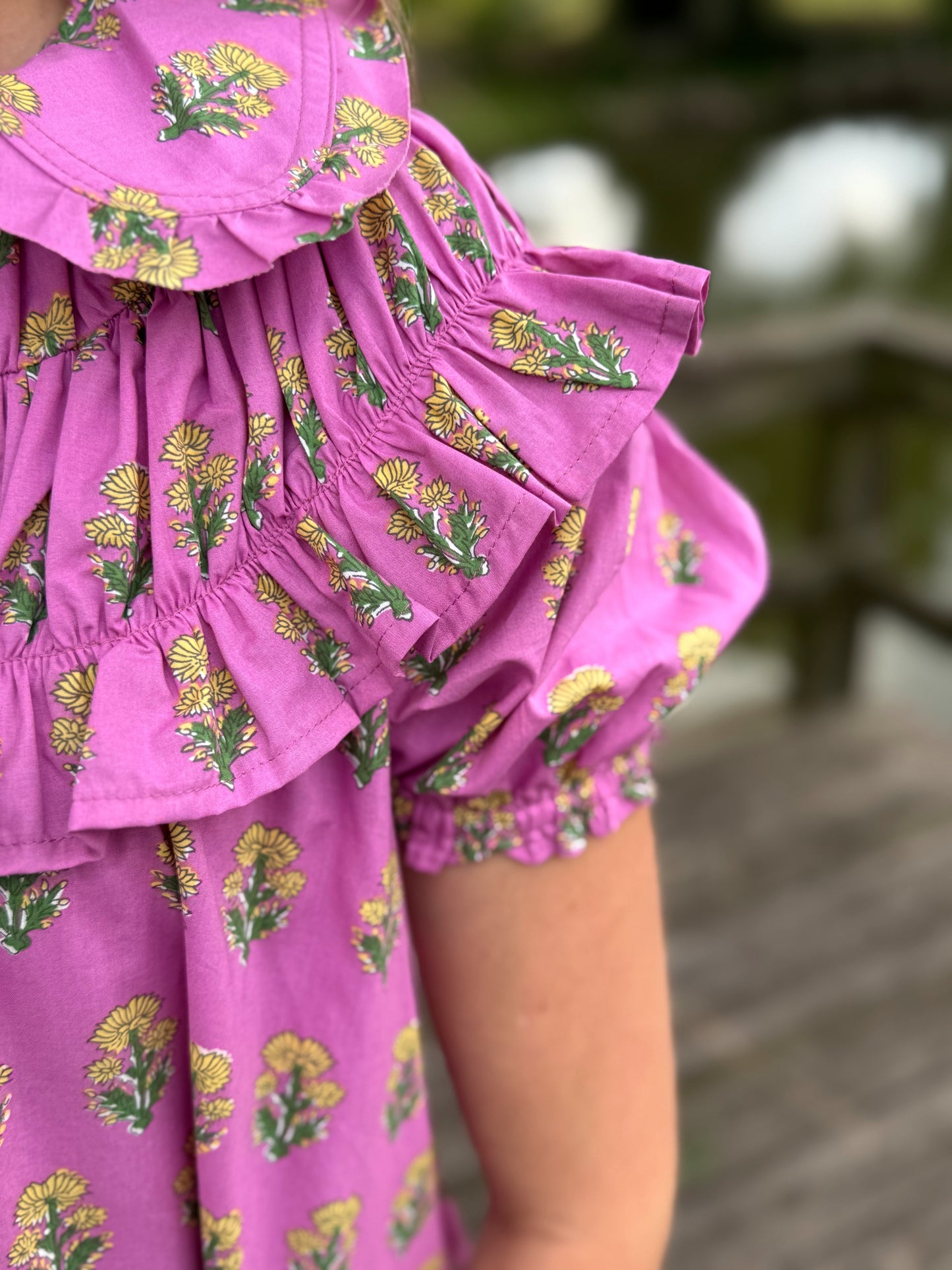 Rowan Cotton Pink Mini Dress