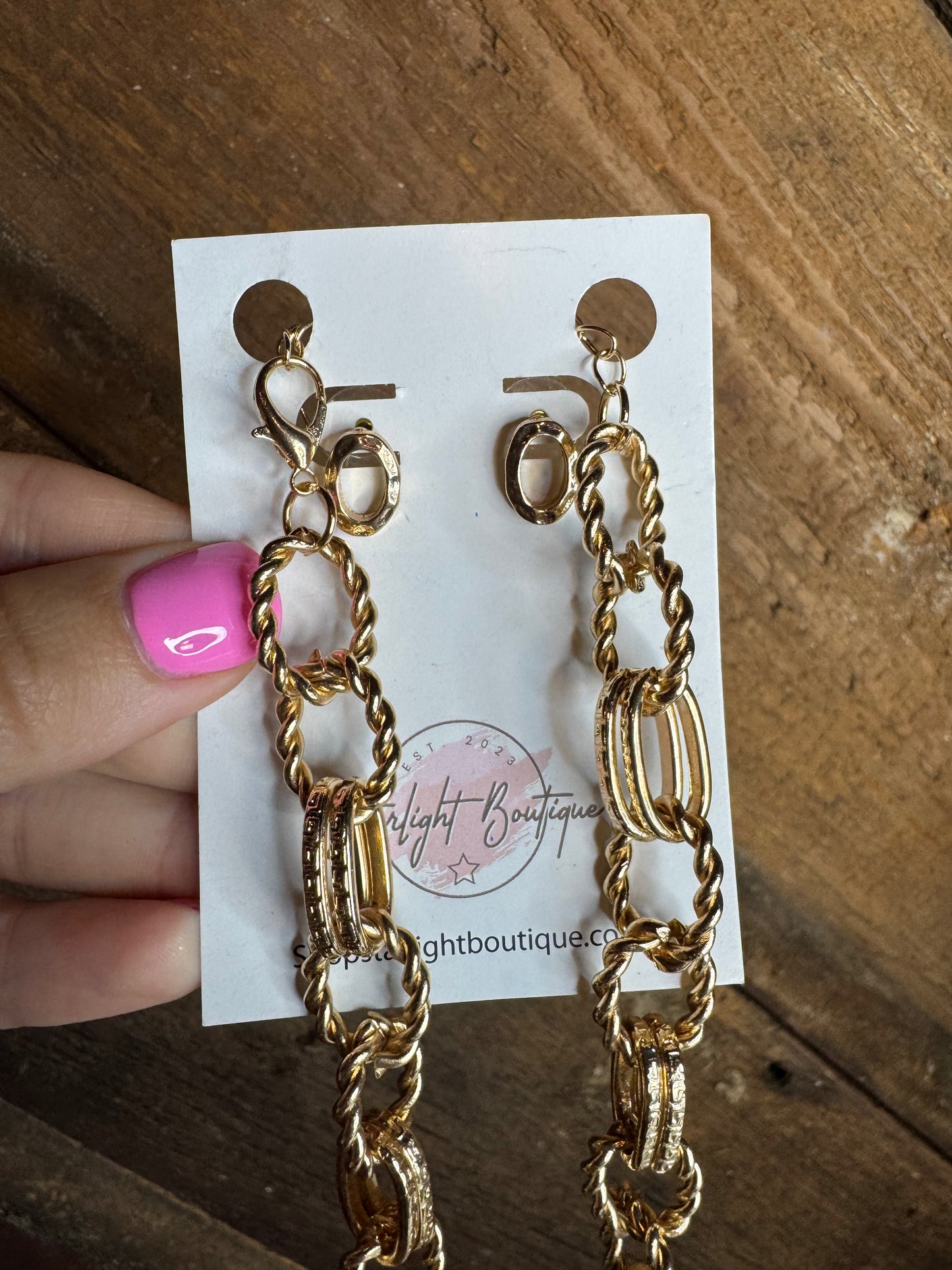 Gold Chunky Chain Necklace