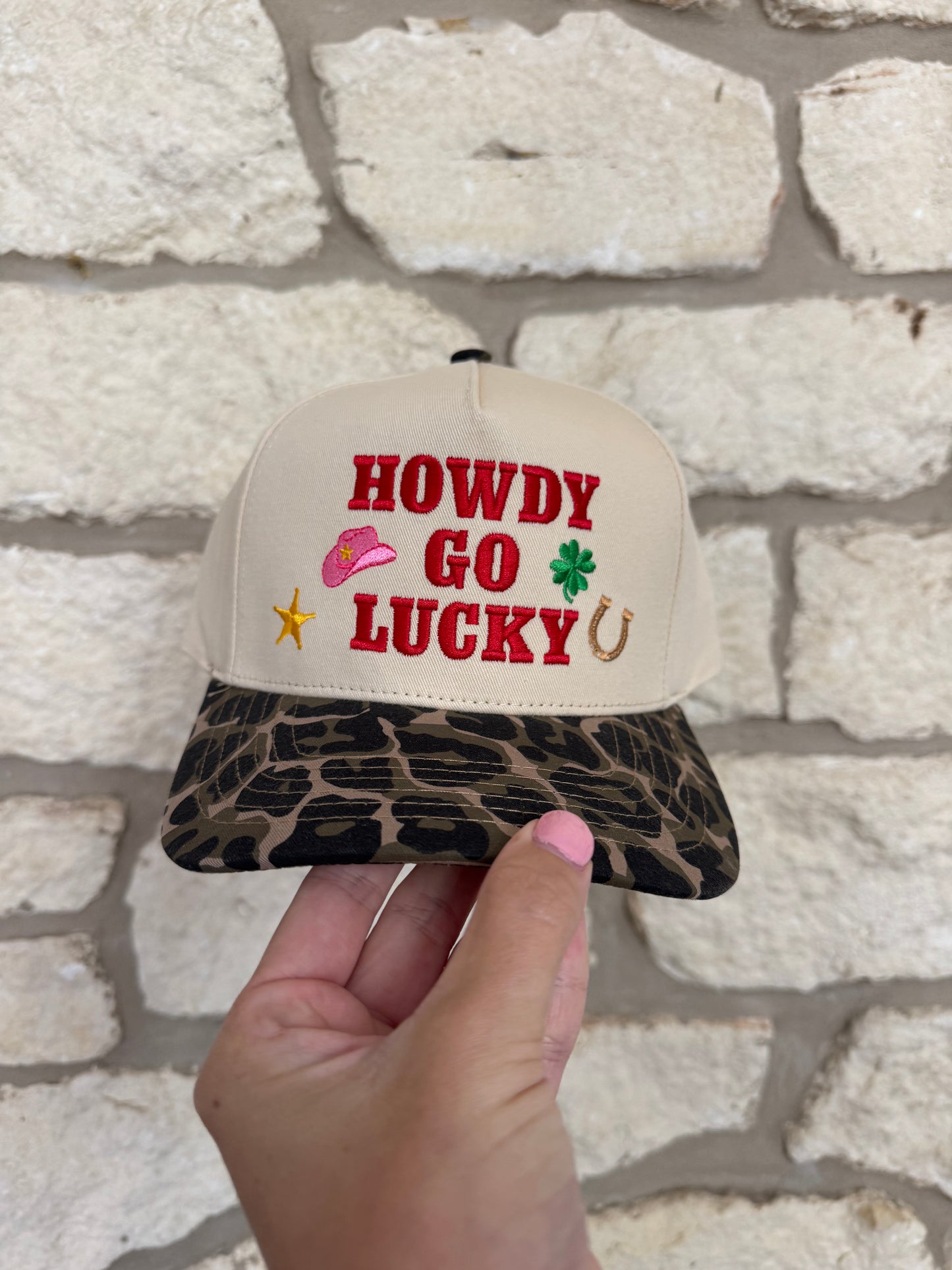 Howdy Go Lucky Camo C.C. Hat