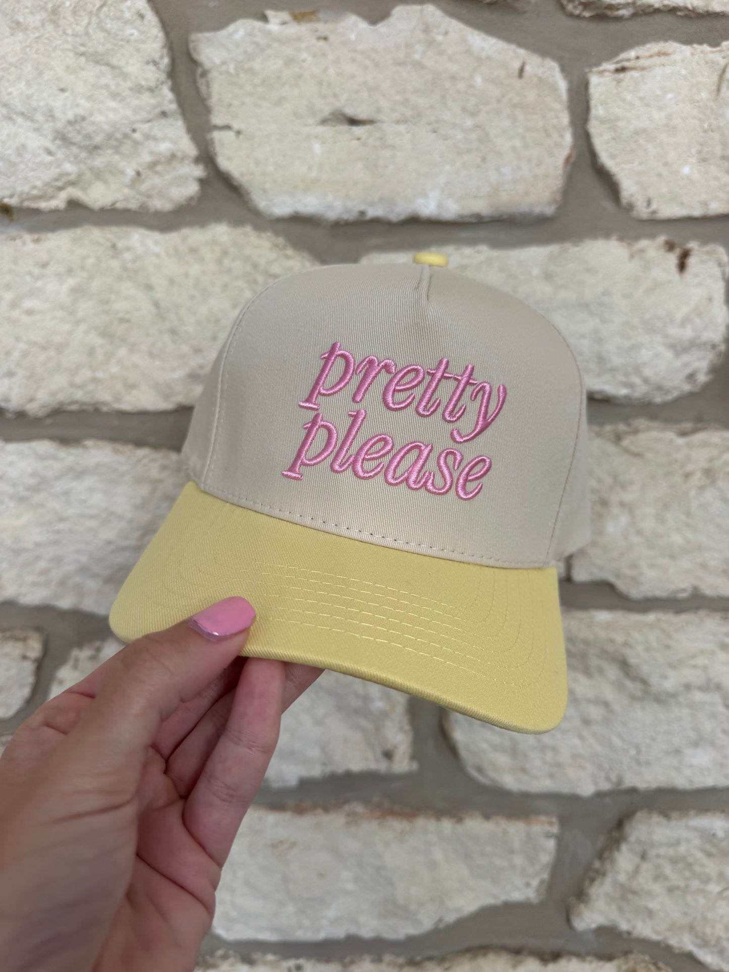 Pretty Please Yellow C.C. Hat
