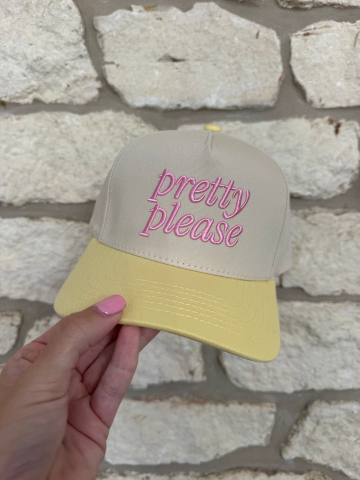 Pretty Please Yellow C.C. Hat