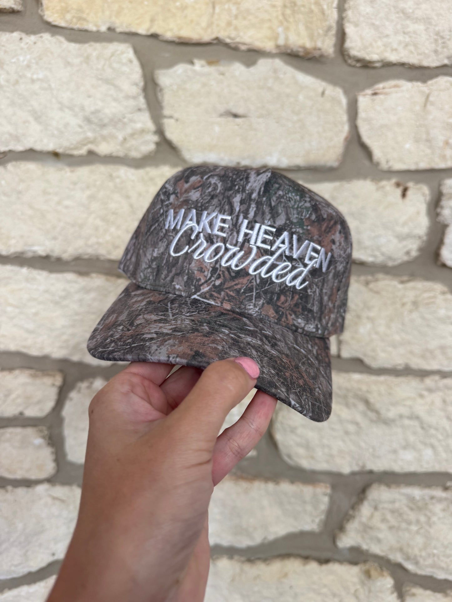 Make Heaven Crowded Camo C.C. Hat