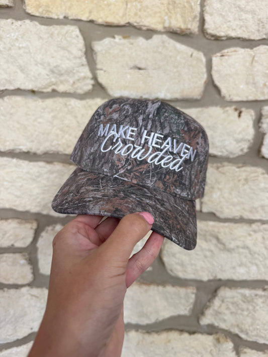 Make Heaven Crowded Camo C.C. Hat