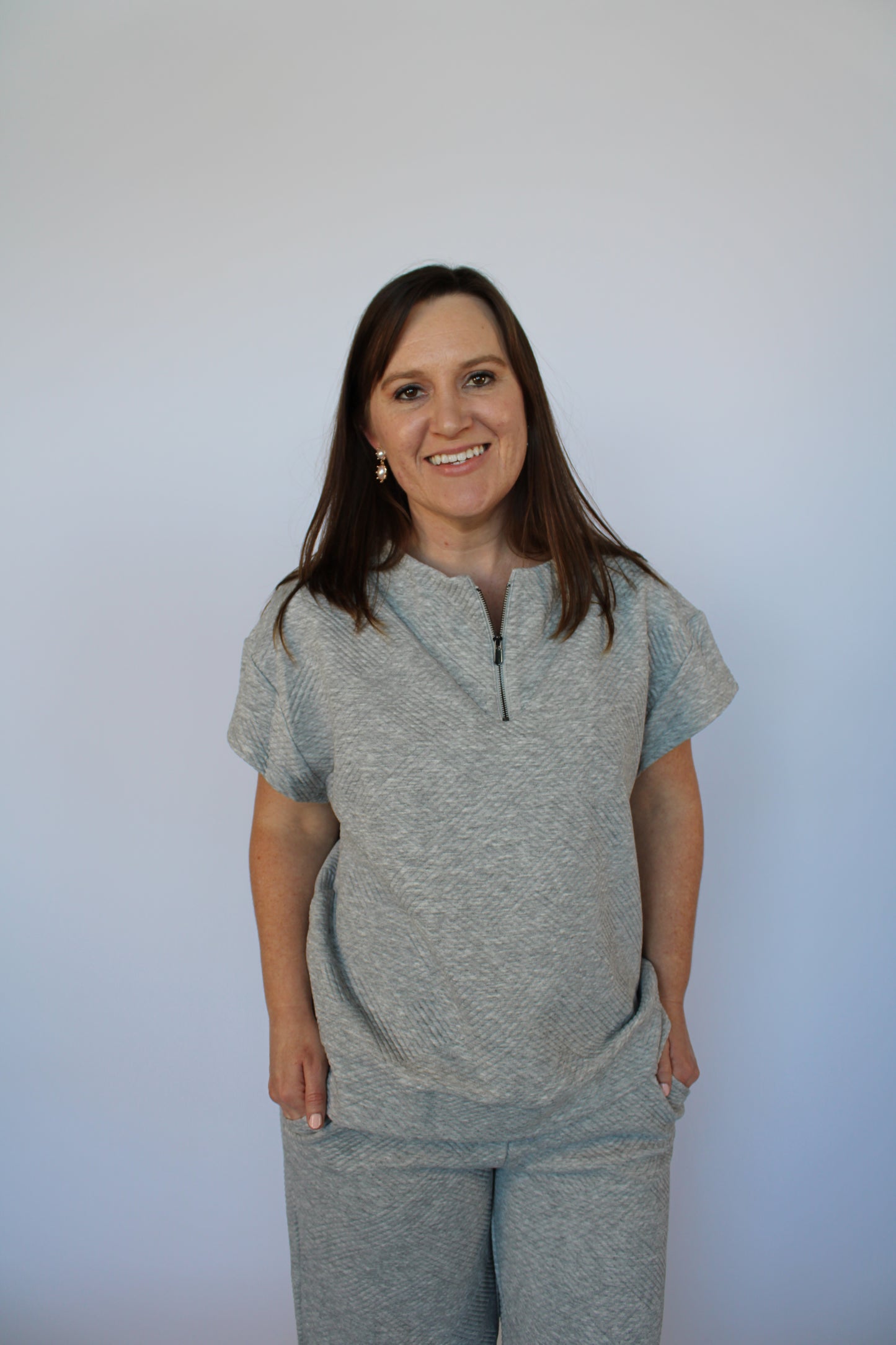 Remi Grey Pant Set